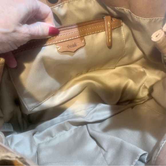 The Sak Lazor Cut Leather Shoulder Bag - Picture 13 of 13